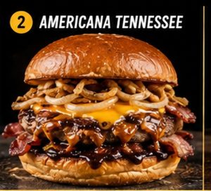Hamburguesa American Tennessee